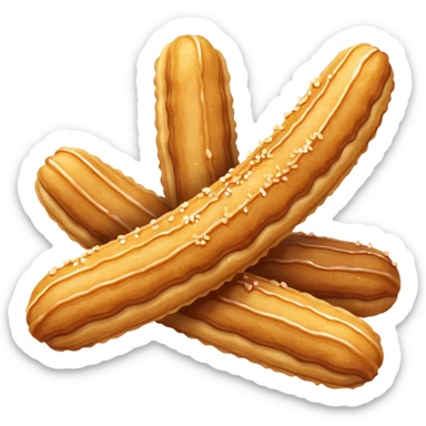 Churros, Spanish sticker