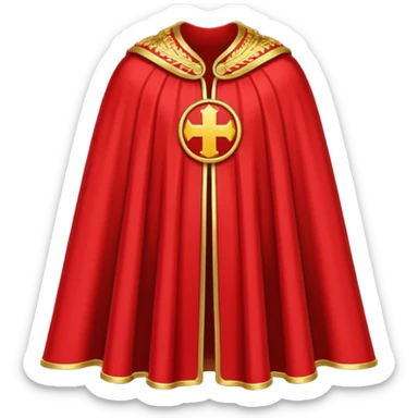  Cape of legend Emoji fantasy pixel art style sticker