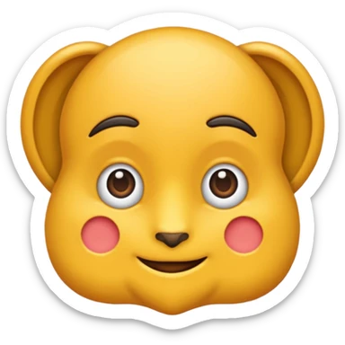 ایموجی البالو زرشکی رنگ sticker