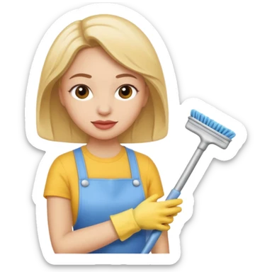 trudy piper cleans sticker