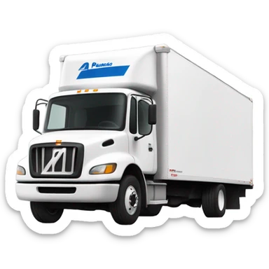 Penske truck sticker