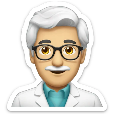 Siamak Badie pharmacist iranian sticker