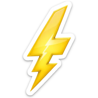 Lightning Icon ⚡ sticker