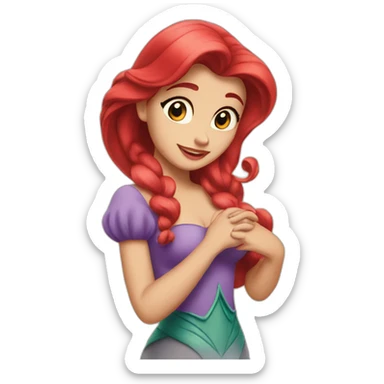 Ariel sticker