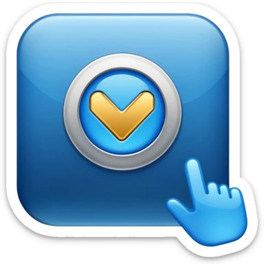 Like Instagram blue tick emoji sticker