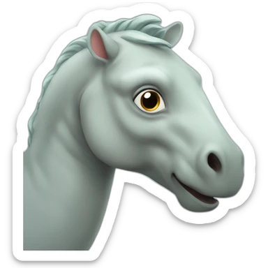 hippocampe sticker