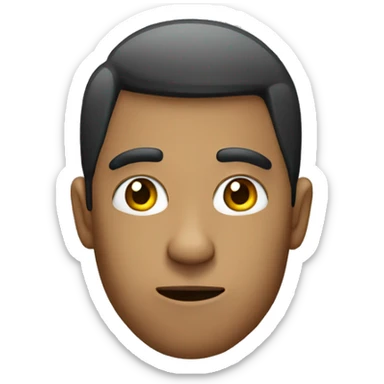 someone doing a side eye sticker