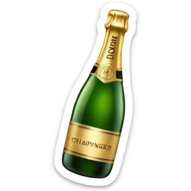 Champagner sticker
