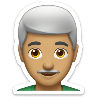 Algerian man  sticker