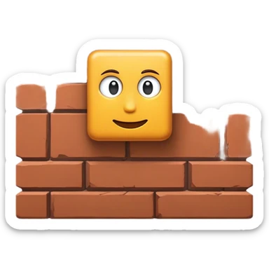 mason bricks sticker