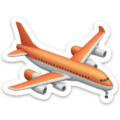 Airplane sticker