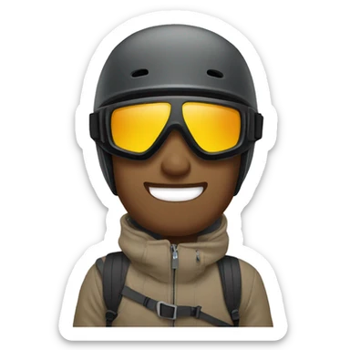 Snowboard dis sticker