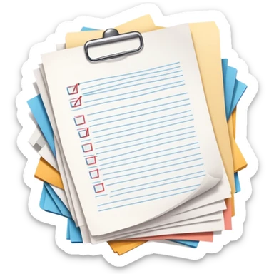 endless to-do list sticker