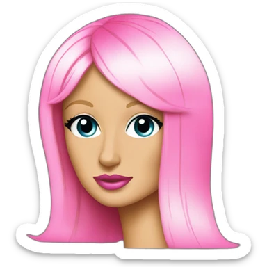 pink Paris hilton sticker