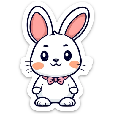 Bad bunny sticker