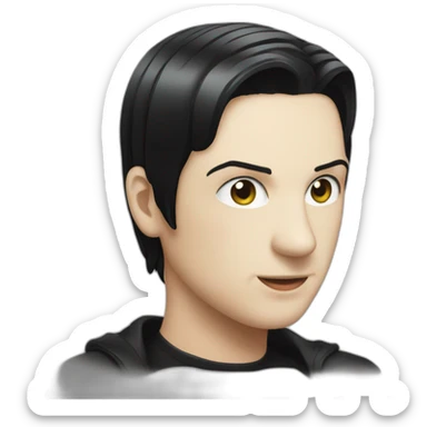Brian Molko sticker