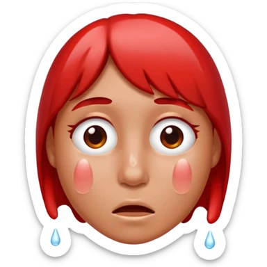 naso che gocciola sticker