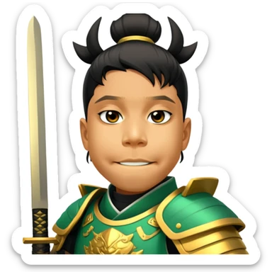 Samurai Guardian sticker
