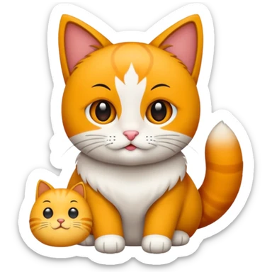 Kara kedi sticker