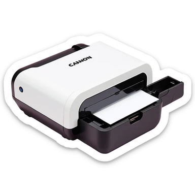 Cannon mini printer sticker