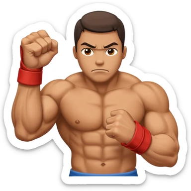 
punch fist sticker