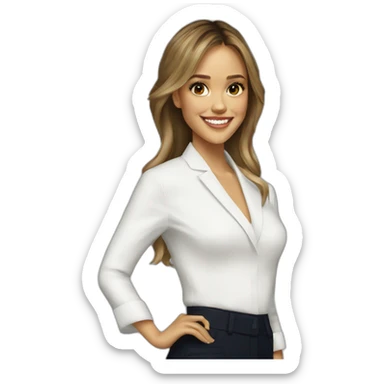 Jessica alba sticker