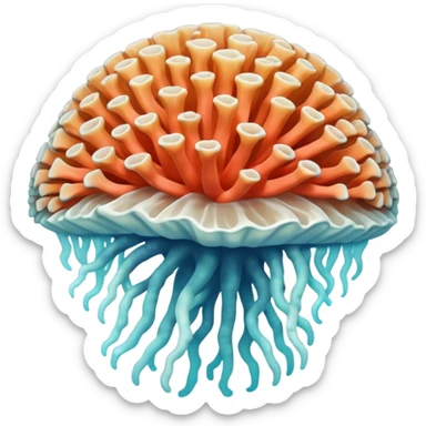 Coral Bleaching sticker