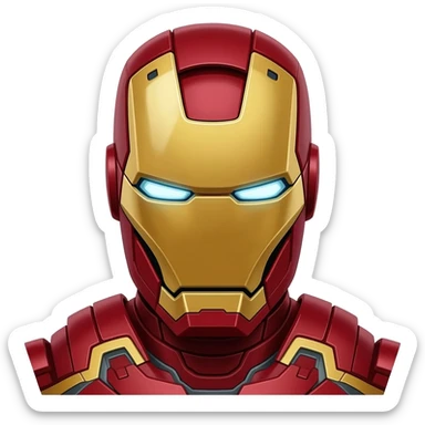 iron man sticker
