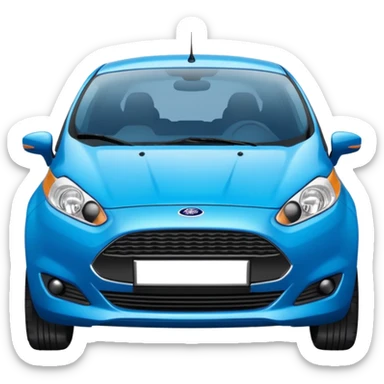 Car Ford fiesta sticker