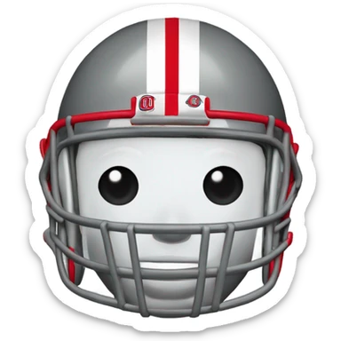 Ohio state football player number 4 sticker