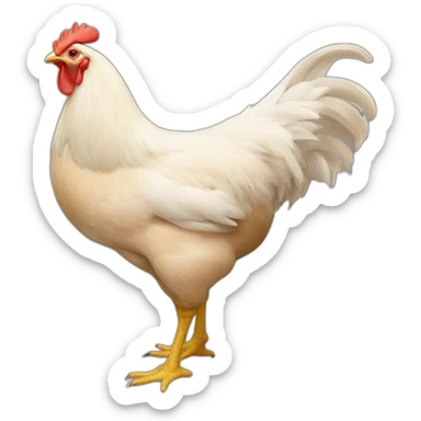 Guess what chicken butt sticker