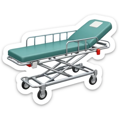 ambulance stretcher sticker