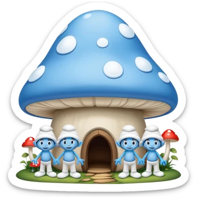 Smurfs sticker