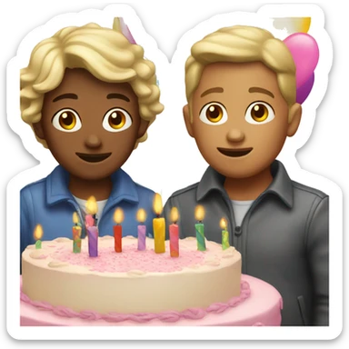 Birthday sticker