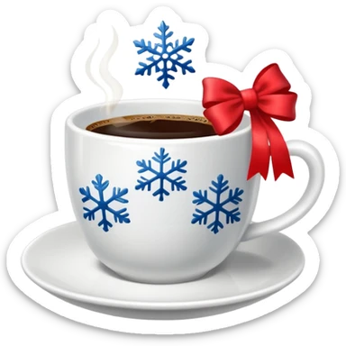 🎀☕❄️ sticker