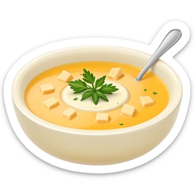 cheese soup sticker
