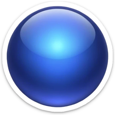 Indigo colour sticker