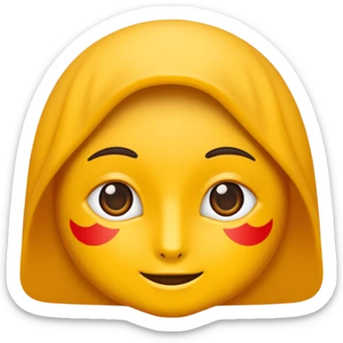 یک پرچم که بالاش سبز و پایینش قرمز و وسطش سفید به همراه نماد خورشید sticker