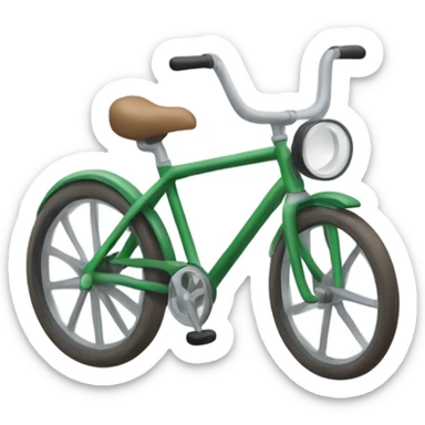 a buck with a small bike sticker