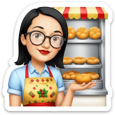 Street Food Vendor sticker