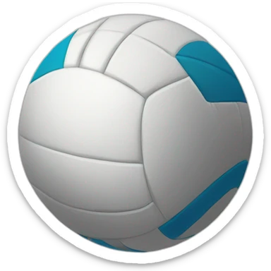 volleyball sticker