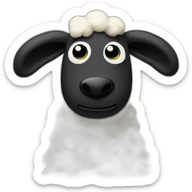 Shaun the sheep sticker