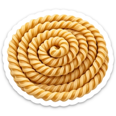 fusilli pasta sticker