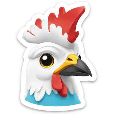 Coq sportif  sticker