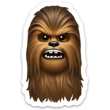 Chewbacca sticker