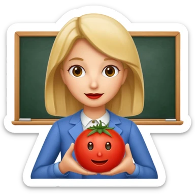 Mrs. Thursday classroom with tomatoes sticker
