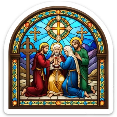 Stained glass window

































 sticker