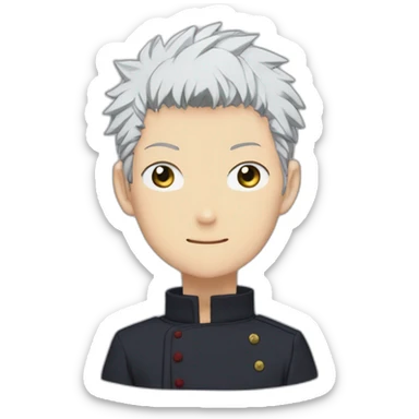 Toji zenin from jujutsu kaisen sticker