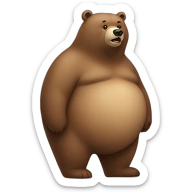 fat bear week sticker