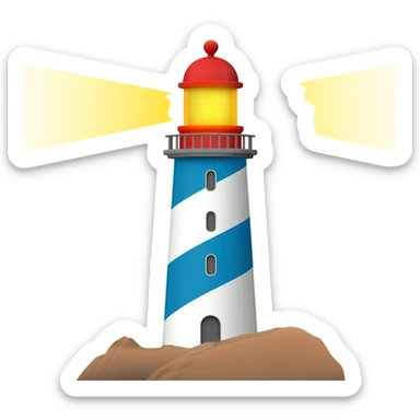 Lighthouse spain sticker